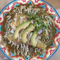 Enchiladas veganas at Las Mañanitas  in Potes