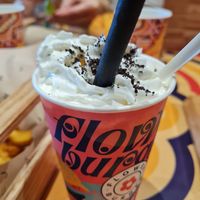 Oreo milkshake at Flower Burger in Monza