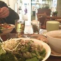 Super yummy salad in a bright, beautiful space! at SLA - Utrechtsestraat in Amsterdam