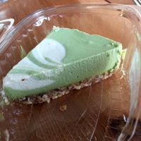 Matcha & vanilla swirl 'cheese'cake at SLA - Utrechtsestraat in Amsterdam