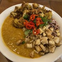Indian dahl: tasty and mild  at SLA - Utrechtsestraat in Amsterdam