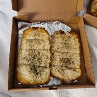 Vegan cheese breadsticks at Tampa Pizza Company in Tampa