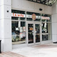 outside at Tampa Pizza Company in Tampa
