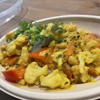 Curry in a hurry. Yummy but small  at Organika Kitchen in Southport