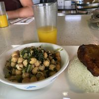 Chick peas #Veganuary at Yardie Spice in Homestead
