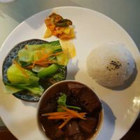 black vinegar and pepper 'pork' at Mori Tea House and Residence in Malacca