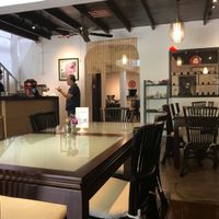 Main saloon at Mori Tea House and Residence in Malacca