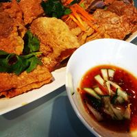 Fried stuff at Mori Tea House and Residence in Malacca