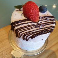 Vegan cake at Mori Tea House and Residence in Malacca