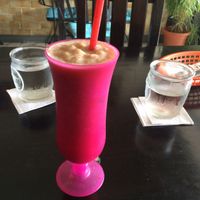 smoothie at Cafe Namaste in Jaco