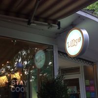 It also has outdoor seating.  at Lilly's Eiscafe in Duisburg