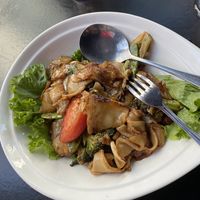 Drunken noodles at Noi Thai in Seattle
