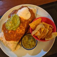 Wet burrito. at Cantina de Koh Tao in Koh Tao