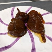 Figs in syrup at Natu in Santander