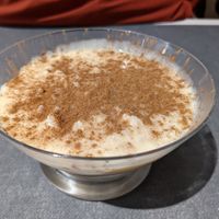 Rice with plant milk at Natu in Santander