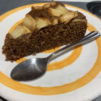 Apple cake - tasted like gingerbread  at Natu in Santander