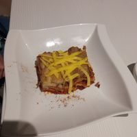 Lasaña de tofu texturizado at Natu in Santander