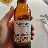 Drink with the lunch, included in menu at Natu in Santander