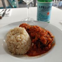 Menu of the day / Main / aubergine meatballs at Natu in Santander