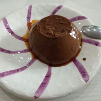 Menu of the day / Dessert / Carob crème caramel at Natu in Santander
