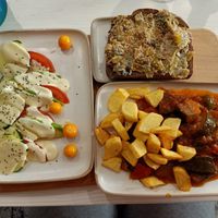 All this was just the starter and was delicious! at Natu in Santander