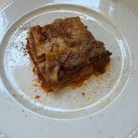 Soy lasagne at Natu in Santander