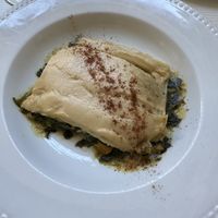 Spinach and pumpkin crêpe  at Natu in Santander