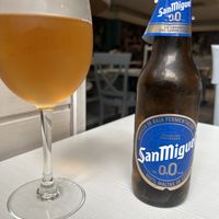 Alcohol-free beer  at Natu in Santander