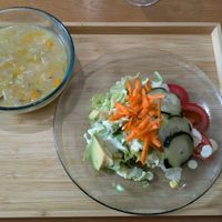 Sopa - ensalada at Natu in Santander