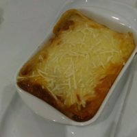 seitan lasagne  at Natu in Santander