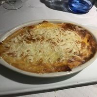 Super tasty lasagna at Natu in Santander