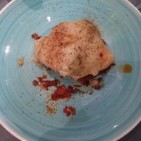 Vegan lasagna at Natu in Santander