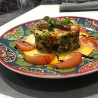 Veggie tartar at Natu in Santander