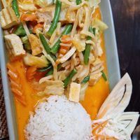 Red curry at Benja Siam in Trondheim