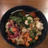 Raw salad buffet  at .RAW in Tokyo