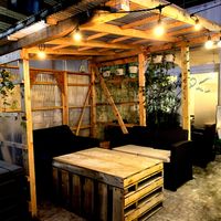 outside at .RAW in Tokyo