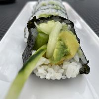 Vegan lotus roll
Grilled asparagus, avocado, cucumber, mango, and Ginger at Sushi 101 Bar & Grill in Tempe