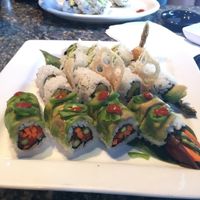 GardenFire roll & Lotus roll at Sushi 101 Bar & Grill in Tempe