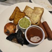 Vegan breakfast  at Ransoms Tearooms and Restaurant in Jersey