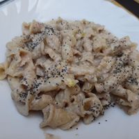 Pasta con pesto di noci at In Pasta in Lucca