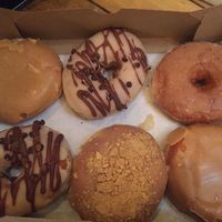 PBJ, Vanilla, Cinnamon and French toast  at Dun-Well Doughnuts in New York City