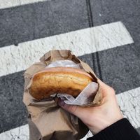 Cinnamon donut at Dun-Well Doughnuts in New York City