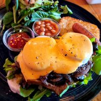 Tofu Benny, with guac! at Slunch Factory - 슬런치 팩토리 in Seoul