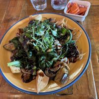 Eggplant and mushroom saladd  at Slunch Factory - 슬런치 팩토리 in Seoul