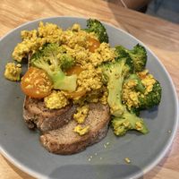 Tofu scramble  at Real Food 真食 - South Beach in Central Singapore