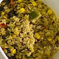 Turmeric risotto at Real Food 真食 - South Beach in Central Singapore