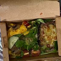 Veggie omelette at Real Food 真食 - South Beach in Central Singapore