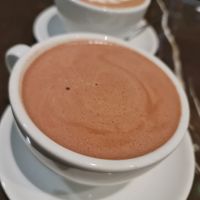 Hot Chocolate Soy Milk ~ 24/4/22 at Real Food 真食 - South Beach in Central Singapore