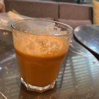 Carrot pineapple ginger   at Real Food 真食 - South Beach in Central Singapore