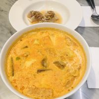 Curry noodle at Real Food 真食 - South Beach in Central Singapore